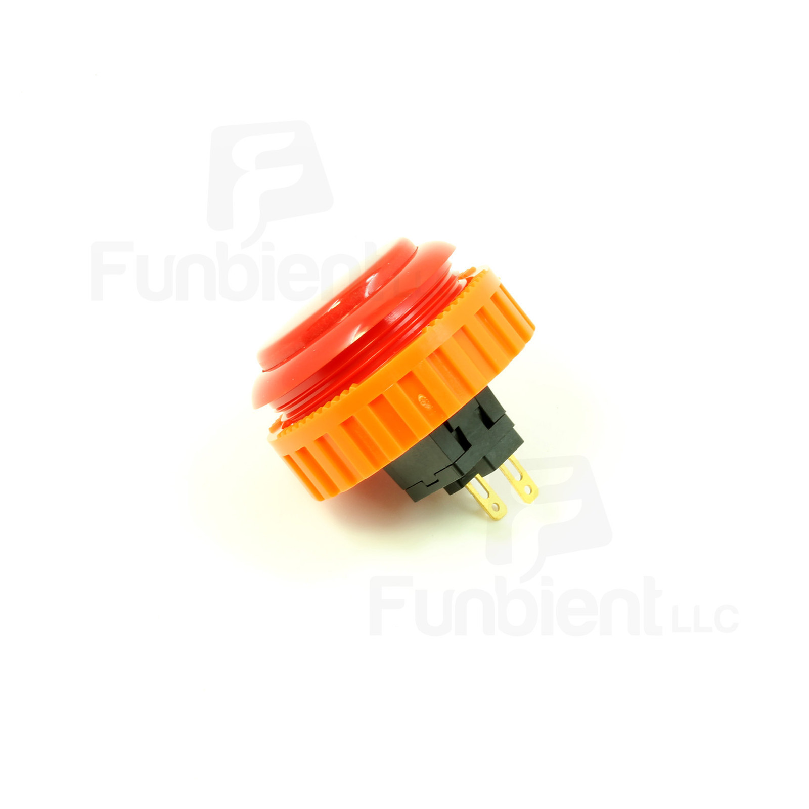 Sanwa Denshi Original OBSN-30 RED Push Button Screw Type secure JAMMA