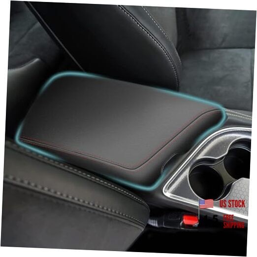 Console Cover for 2015-2023 Dodge Challenger Black with 2014-2019 Challenger