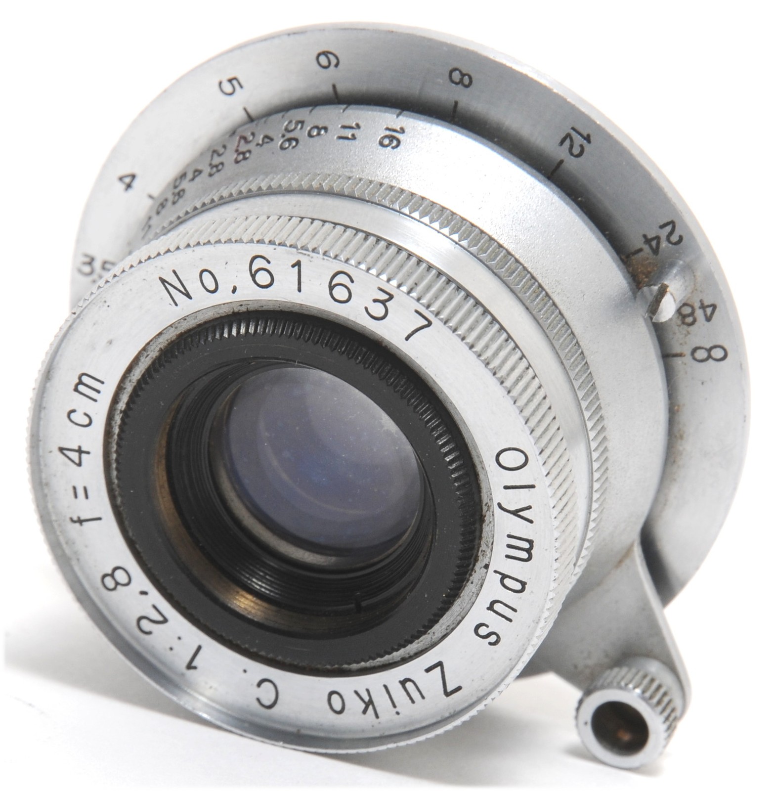 @ Olympus Zuiko C. 2.8/4cm lens needs cleaning - Fungus - Leica M39 Screw Mount