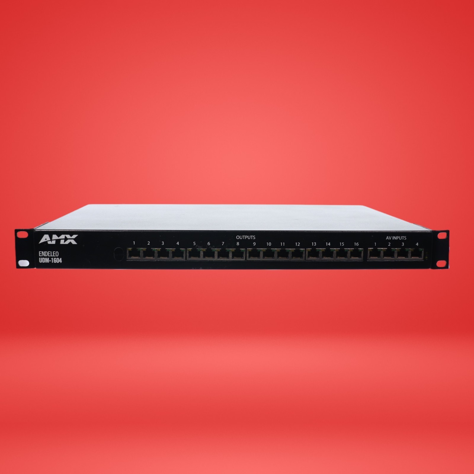 AMX Endeleo UDM-1604 Tango Audio Controller 16 OutPuts Rj-45