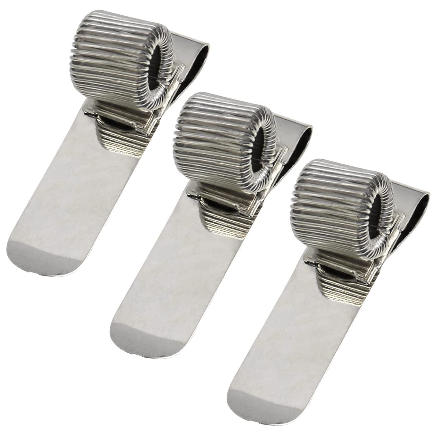 Pen Holder Clips w/ Adjustable Spring Loop Pen Marker Clip Holder for Clipboard