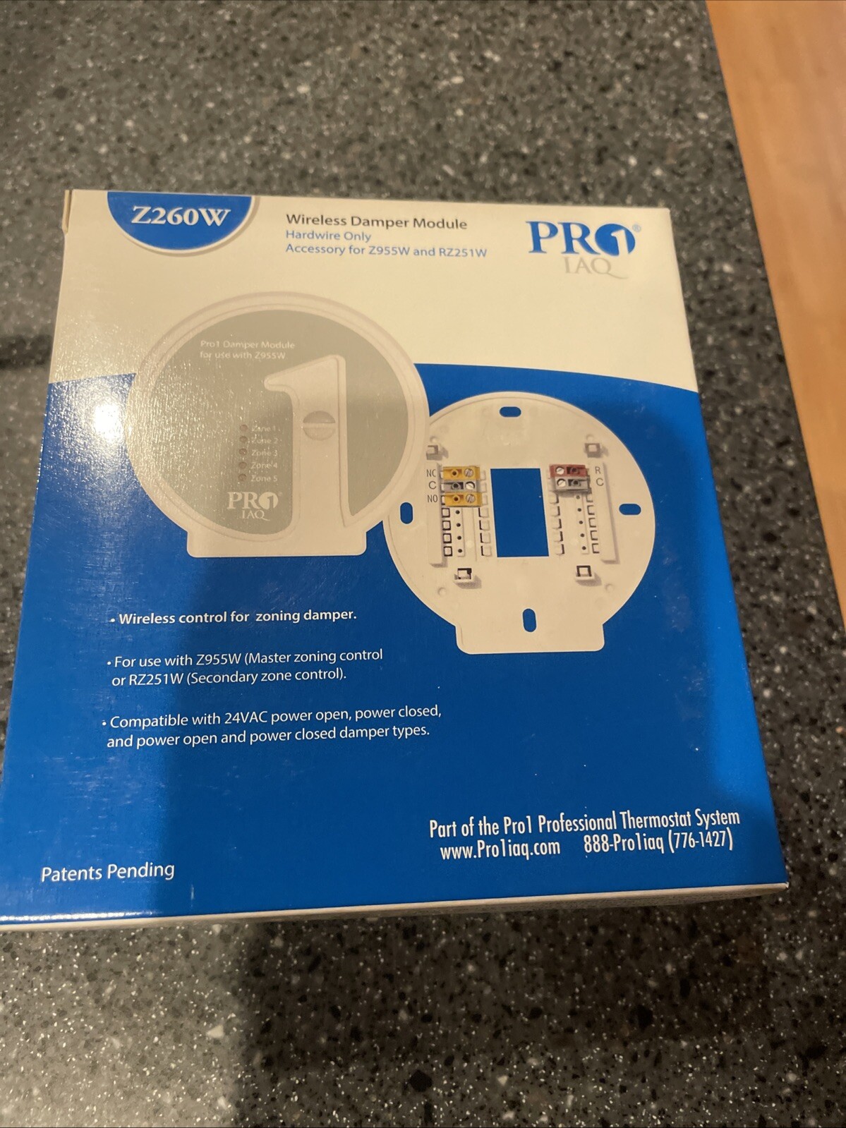 New in box Pro1 Z260W Wireless Damper module