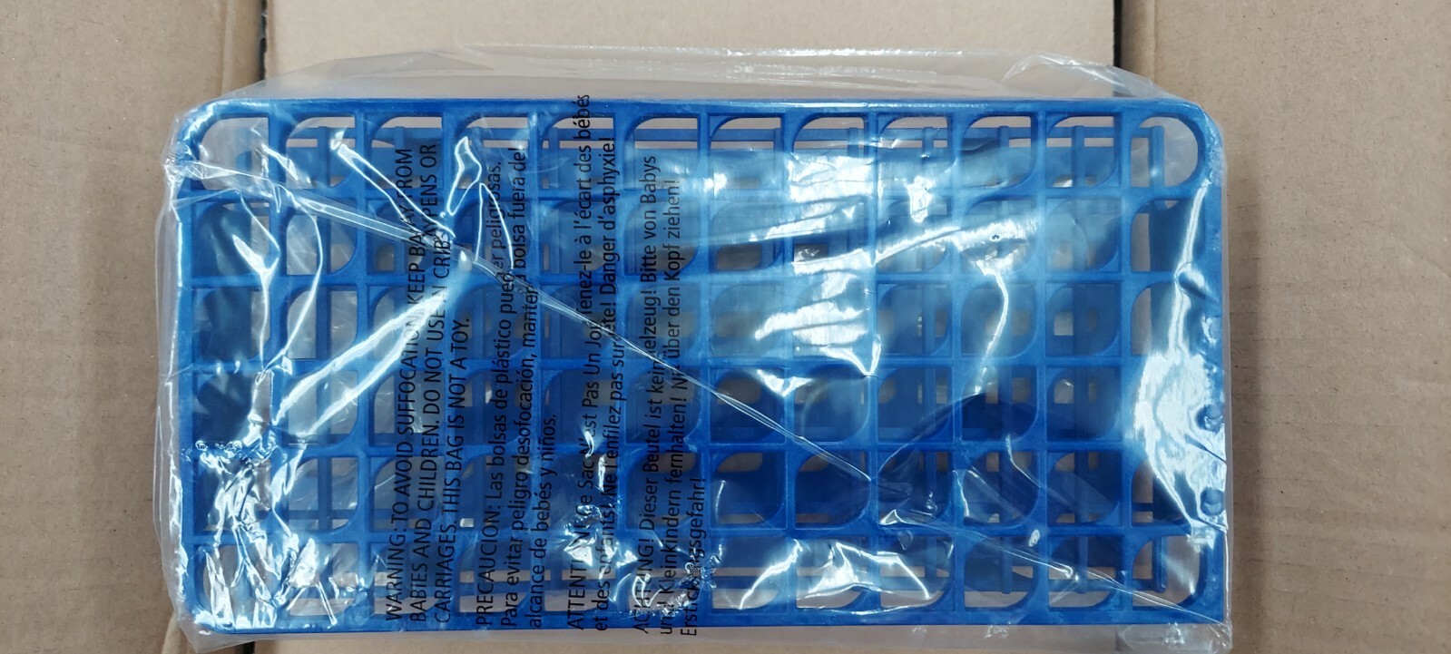 Heathrow Scientific HS27512B OneRack Test Tube Rack, 16 mm, Blue, 8 PC