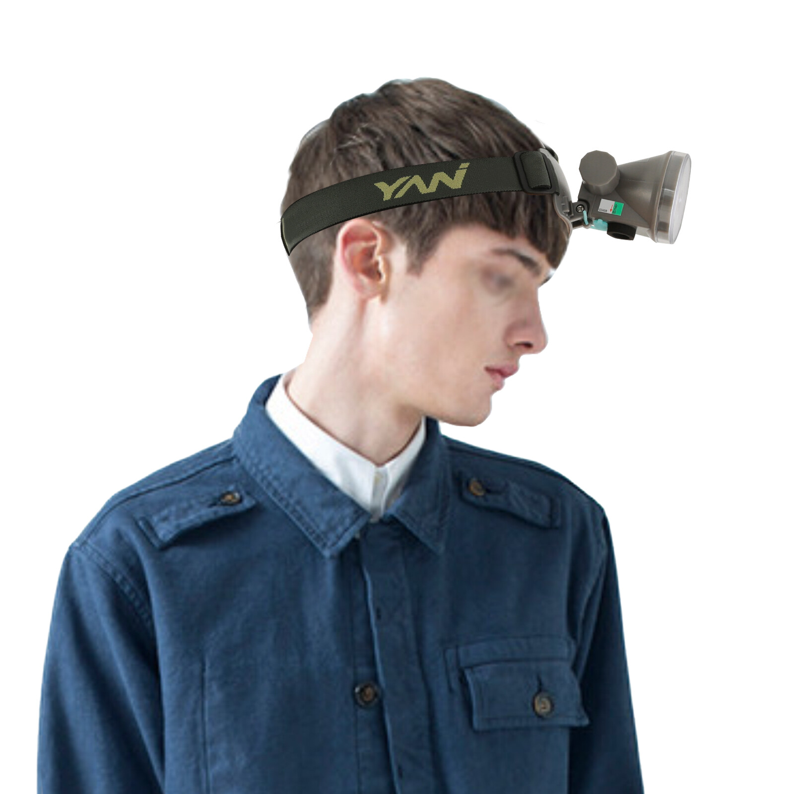 LED Head-mounted Diving Lamp Rechargeable Diving Headlamp Diving Light 90° 5W