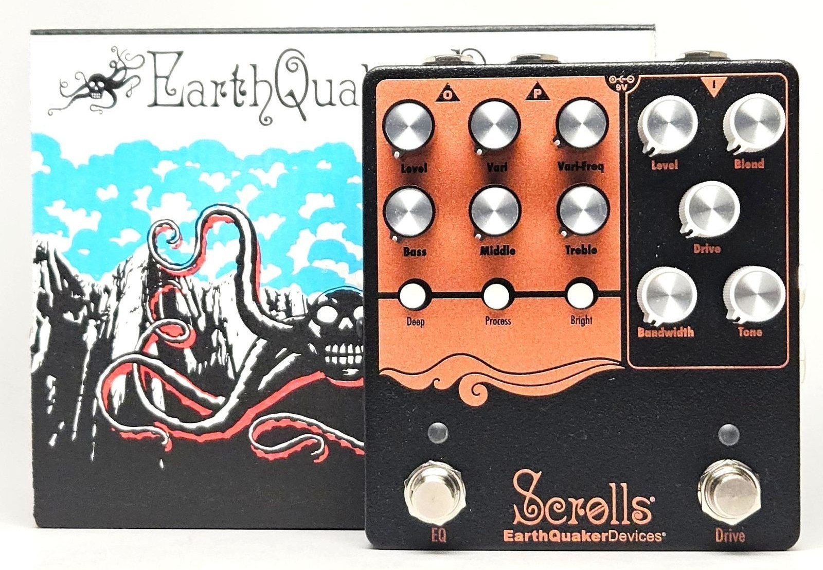 EarthQuaker Devices Scrolls Bass Odyssey, Mint Condition with Box & Paperwork!