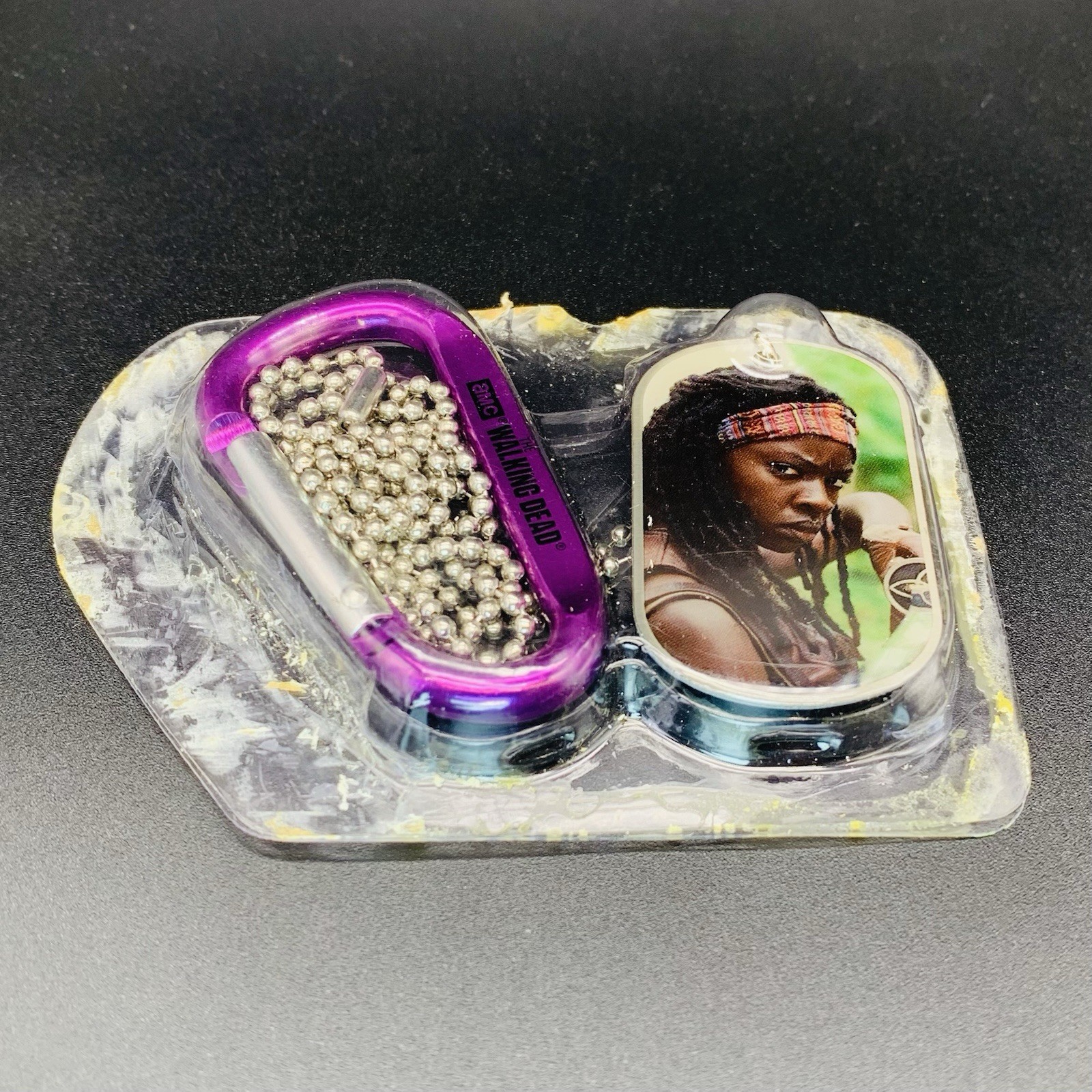 AMC The Walking Dead Season 3 Michonne #17 of 36 Dog Tag Chain with D-Ring 2014