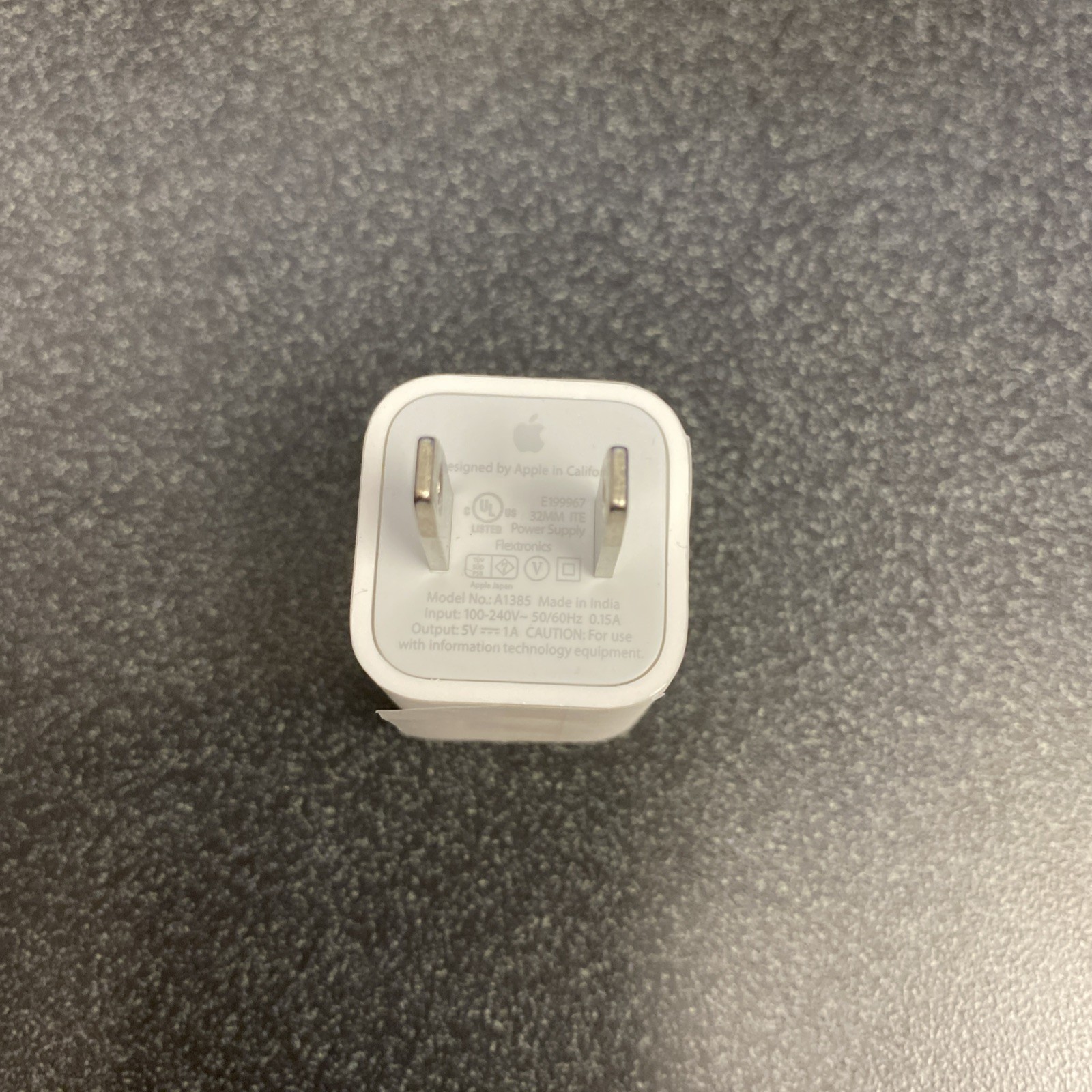 Genuine OEM Apple A1385 5W USB Travel Power Adapter Cube Charger iPhone iPad