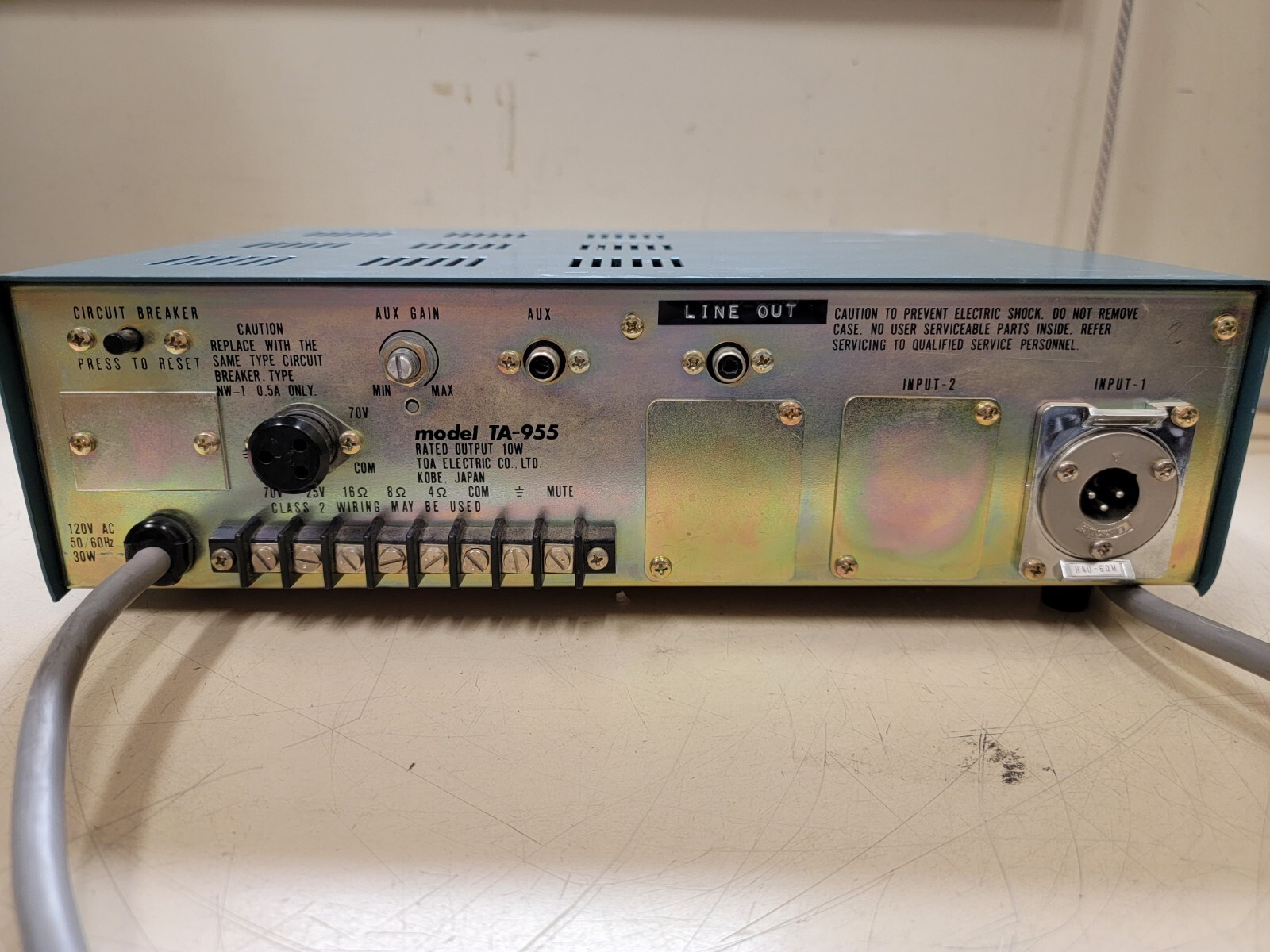 TOA Solid State PA-Amplifier TA-955