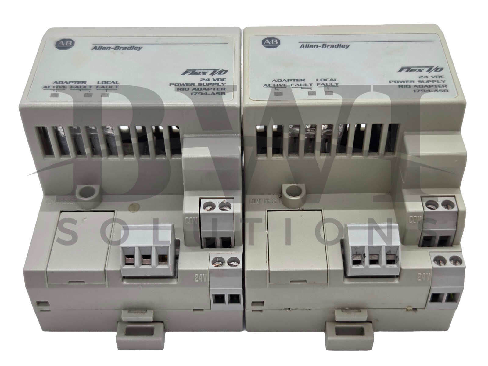 Allen Bradley 1794-ASB /B Flex I/O Power Supply Adapter 1794ASB ( Lot of 2 )