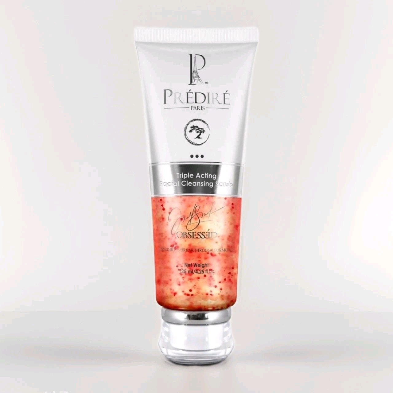 PRÉDIRÉ PARIS Triple Acting Facial Cleansing Scrub Retinol & Collagen MSRP $115