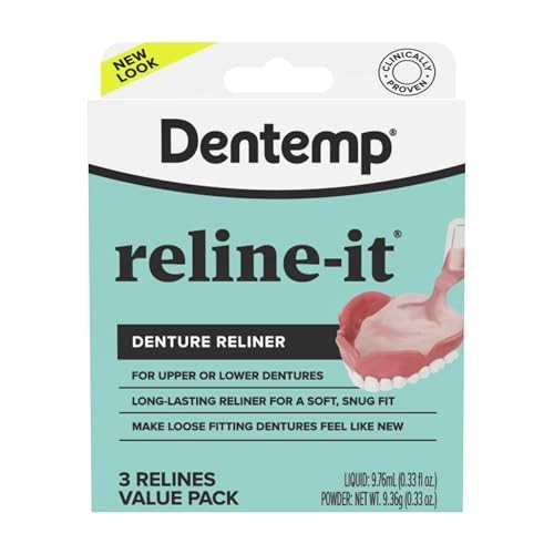 Denture Reline Kit Value Pack Advanced Formula