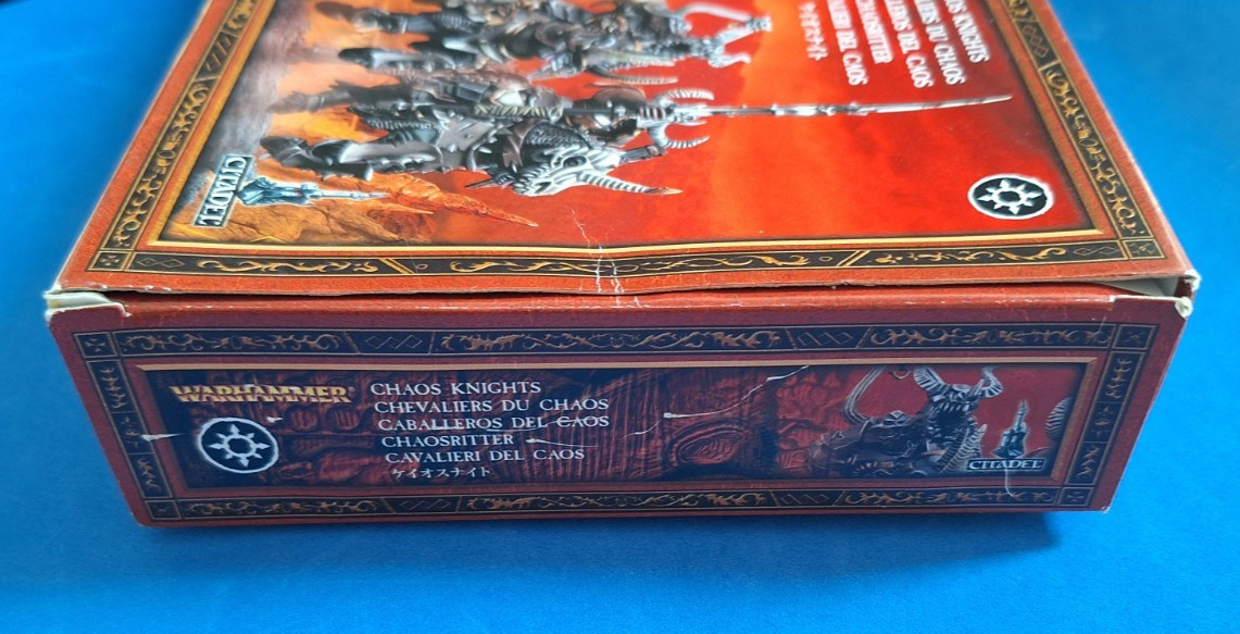 BOX ONLY - Warhammer Fantasy Chaos Knights Games Workshop 2008