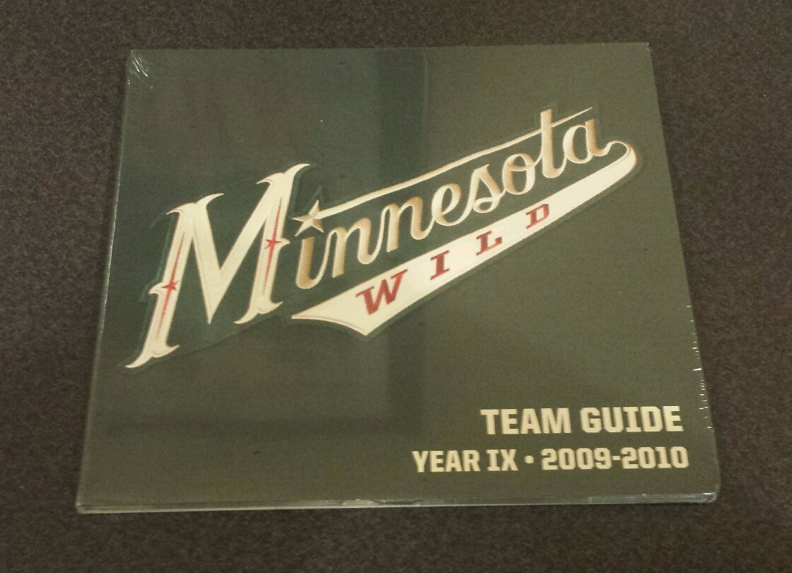Minnesota Wild: Team Guide - Year IX 2009-2010 (PC CD) 9 MN hockey RARE NEW