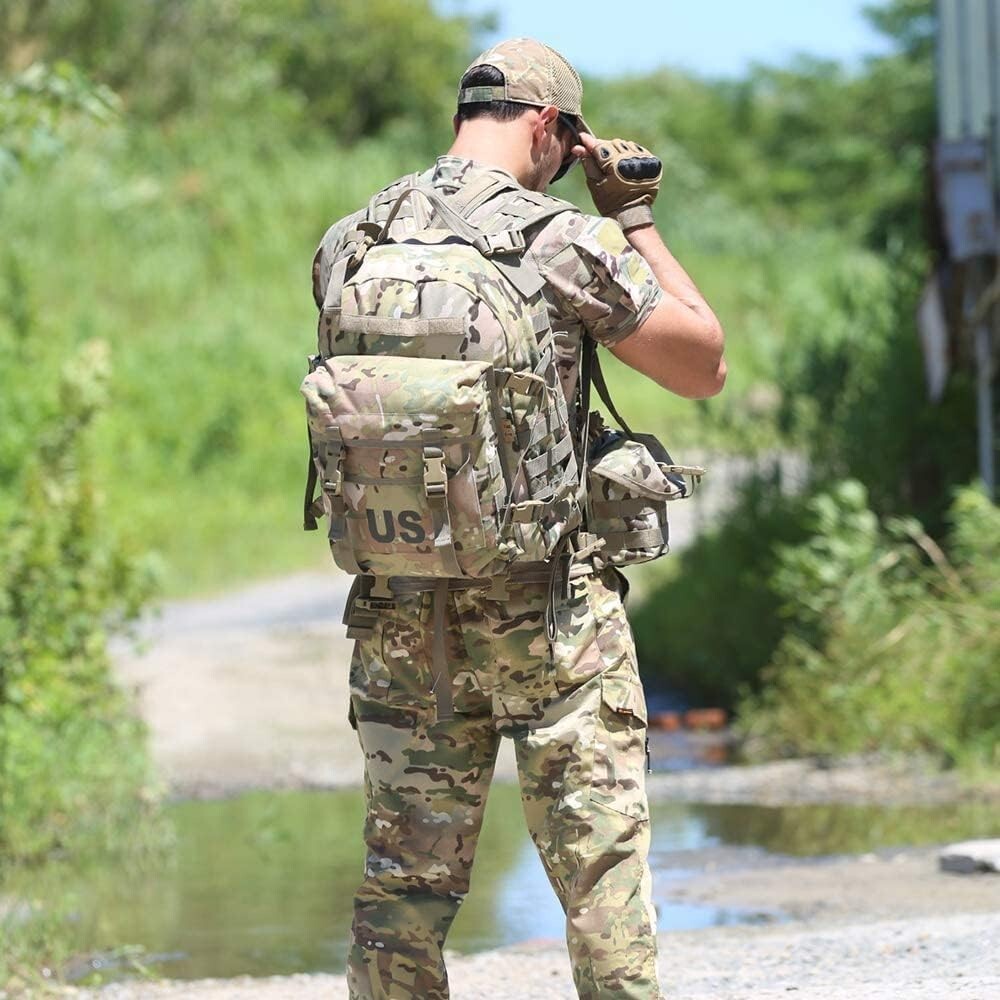 Military MOLLE 2 Tactical Assault Backpack, Rifleman 3 Day Pack, Multicam