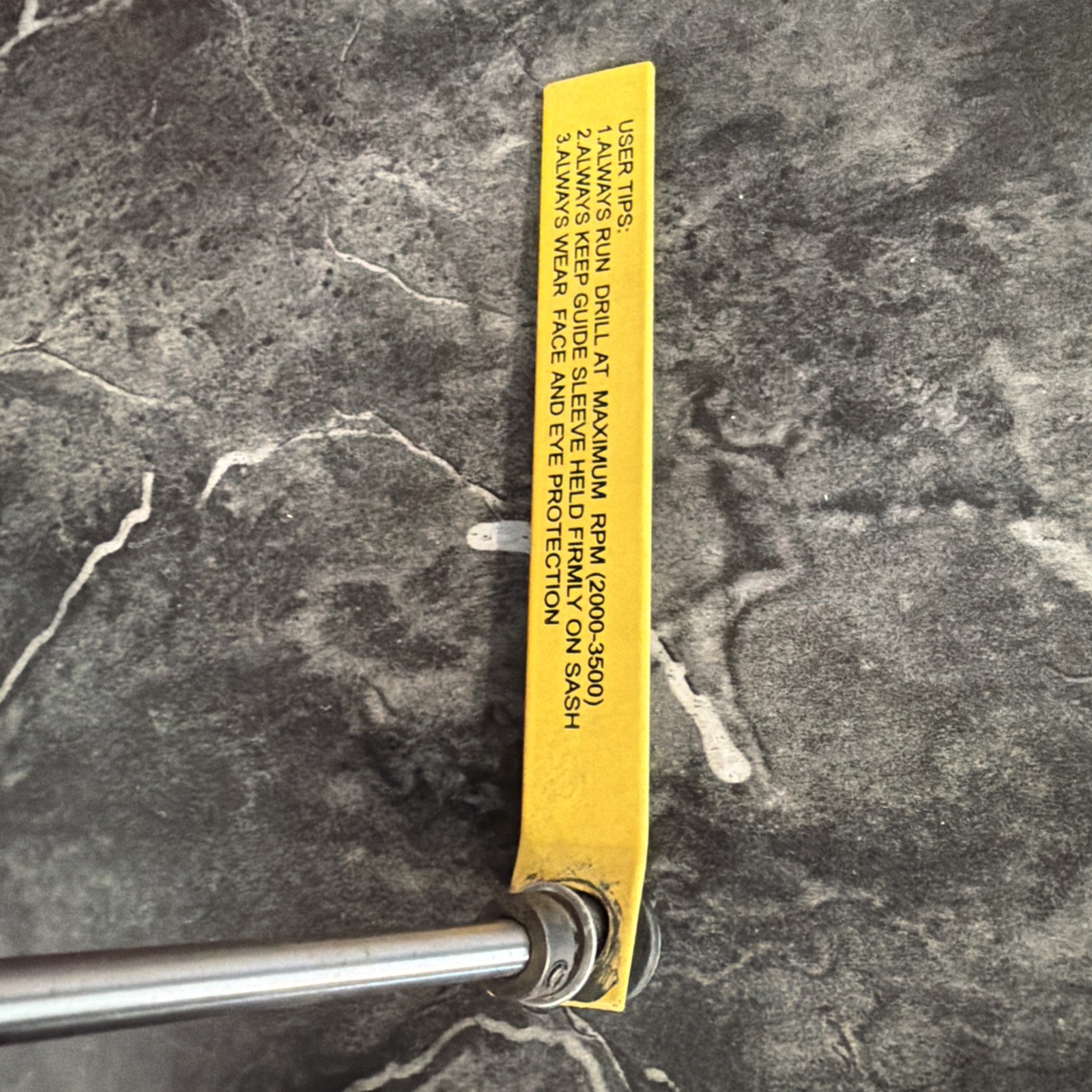 Vintage Prazi Putty Chaser PR9000 Window Glazing Removal Tool Drill Bit