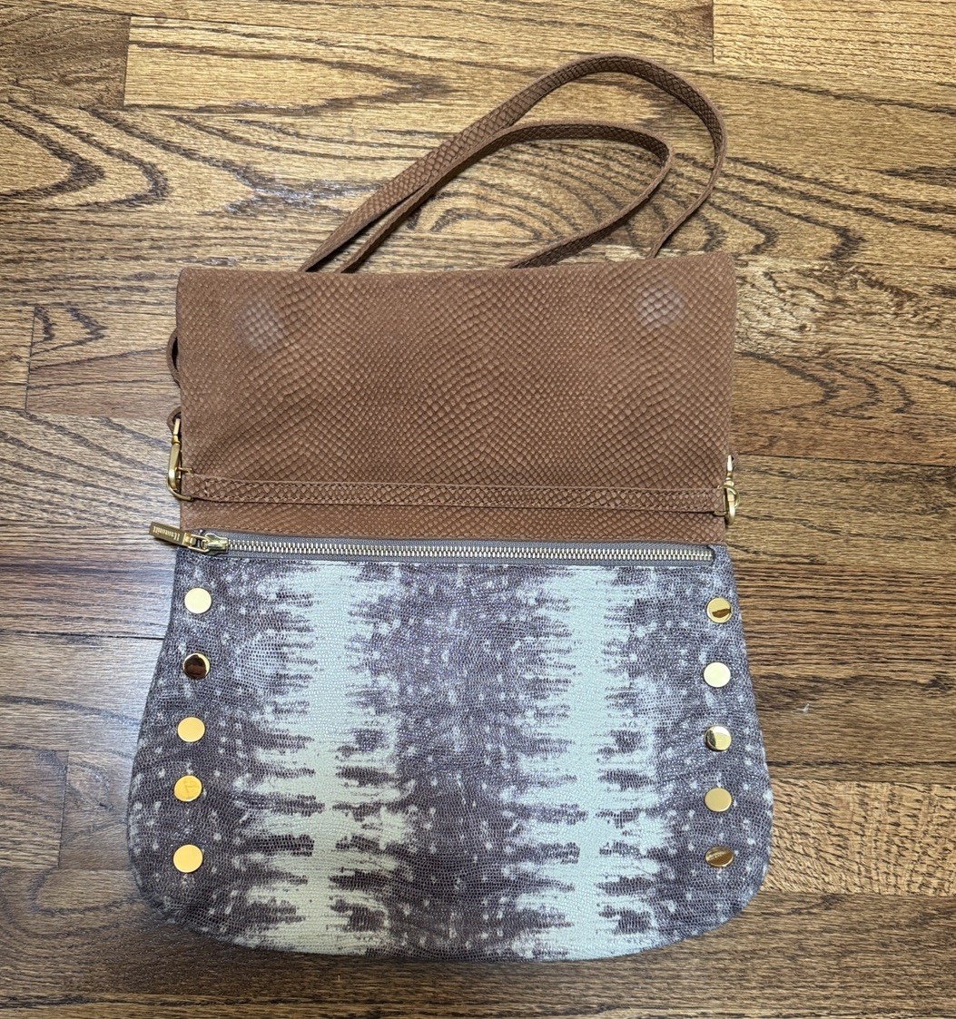 Hammitt VIP Medium Crossbody clutch spotted smoke