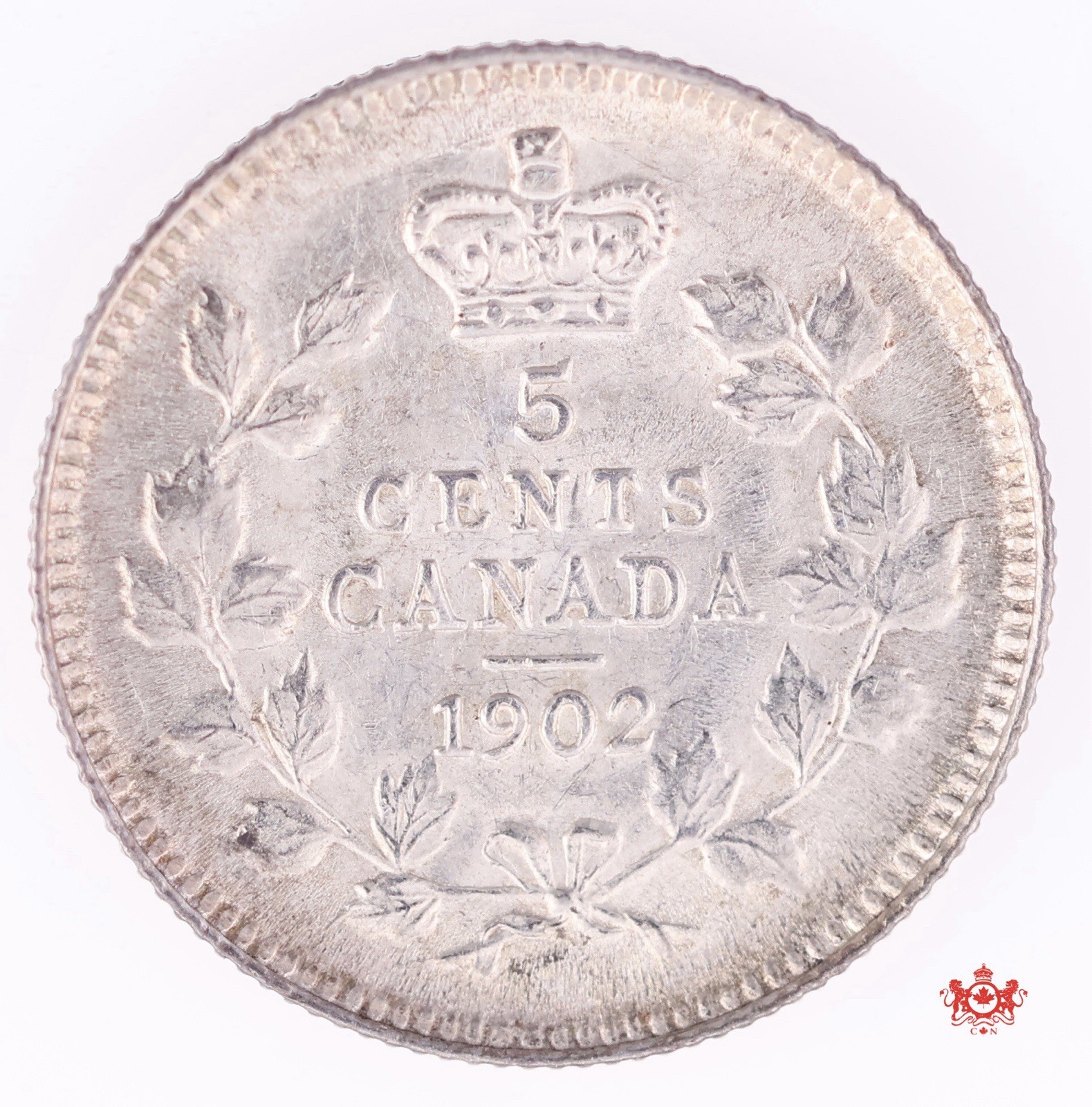1902 Canada 5 Cents - EF - Lot#16015