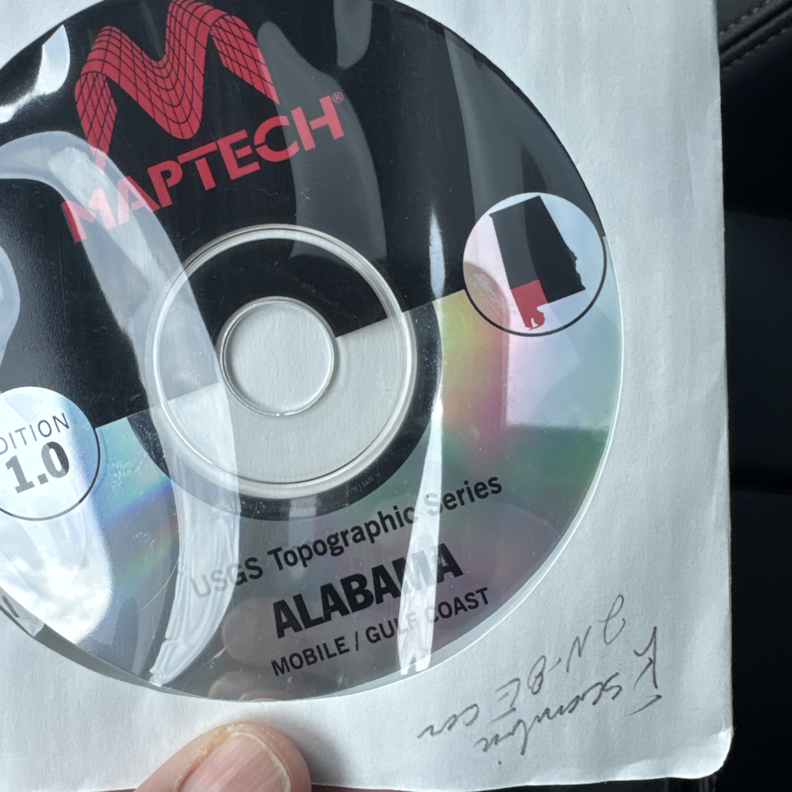 mytopo Terrain Navigator Alabama and lousiana Map DVD-rom for Windows