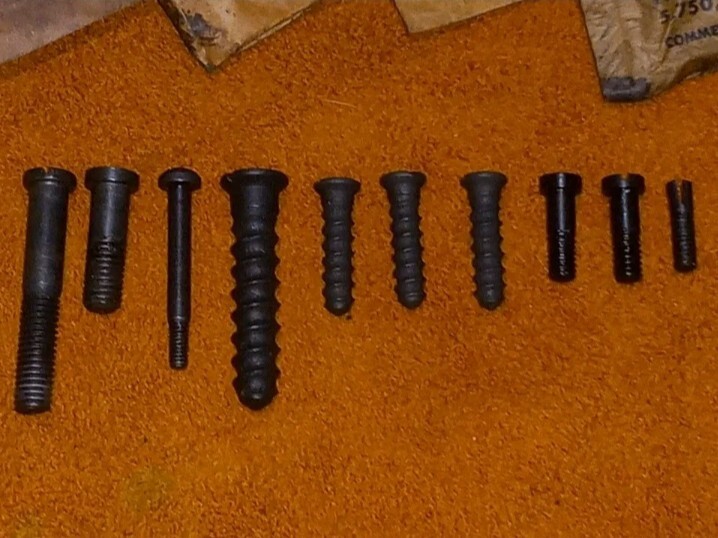 WWII 1903A3 1903A4 Springfield Screw Set