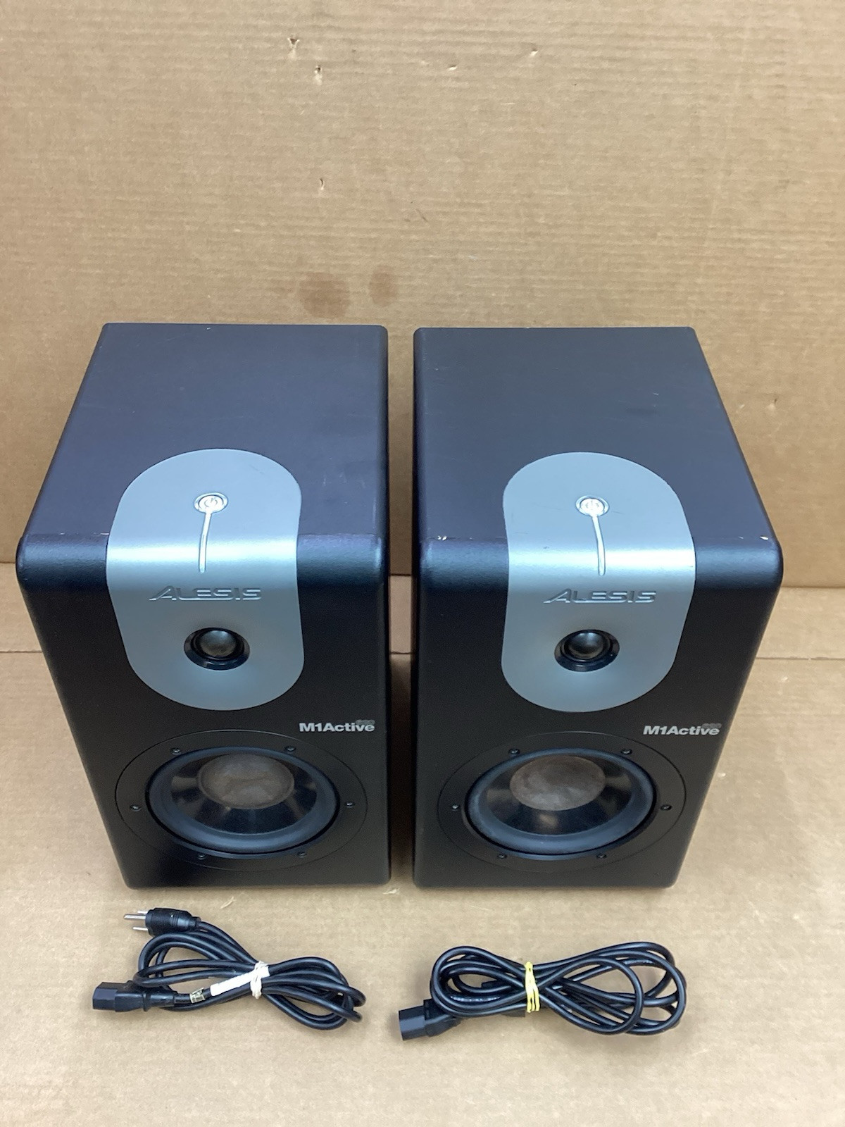(Pair) Alesis M1 Active 620 Powered Studio Monitor Speaker Tested