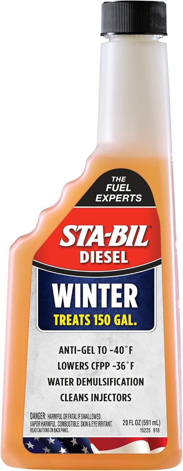 Sta-Bil Diesel Winter Anti-Gel 20 fl. oz. - Protects Fuel Systems to -40°F