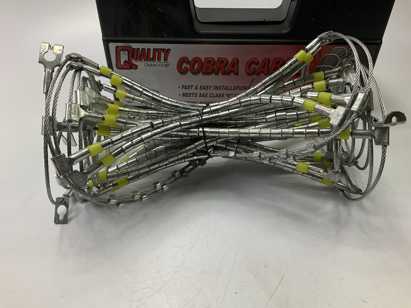 Quality Chain 1026 Tire Snow Chains 185/70-14, 175/70-14, 195/65-14, 185/65-14