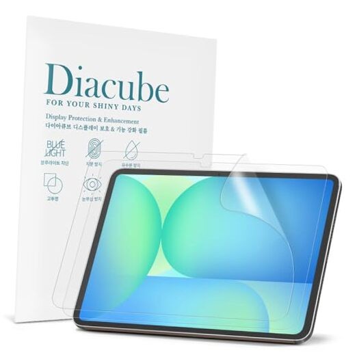 2-Pack Anti Glare Screen Protector with Blue Galaxy Tab S10 FE Plus 13.1 inch