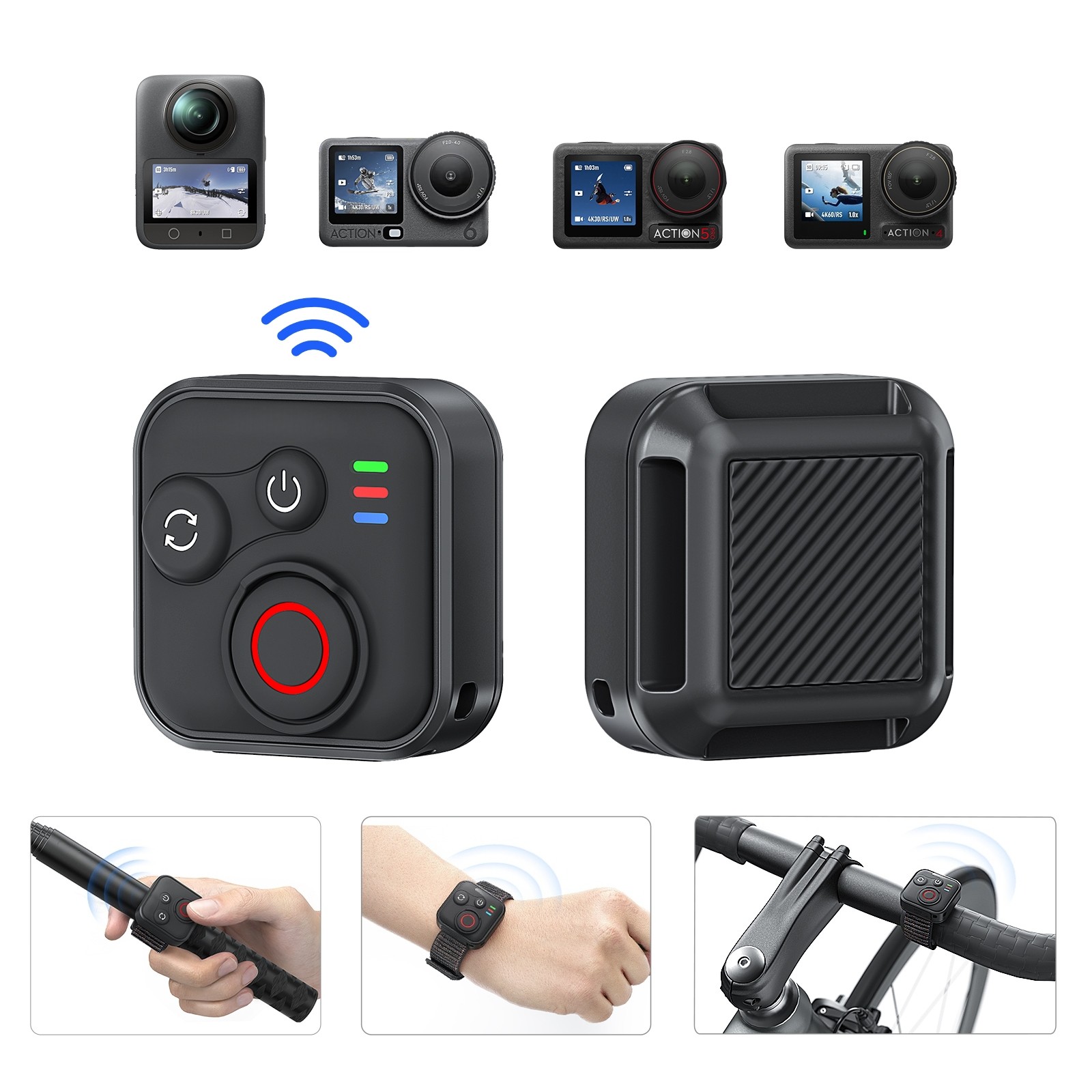 New Remote Controller for DJI Osmo 360 /for Action 6/5 Pro/4 Action Camera