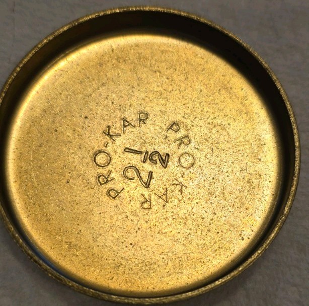 2 1/2 Inch 2.5" Brass FreezePlug