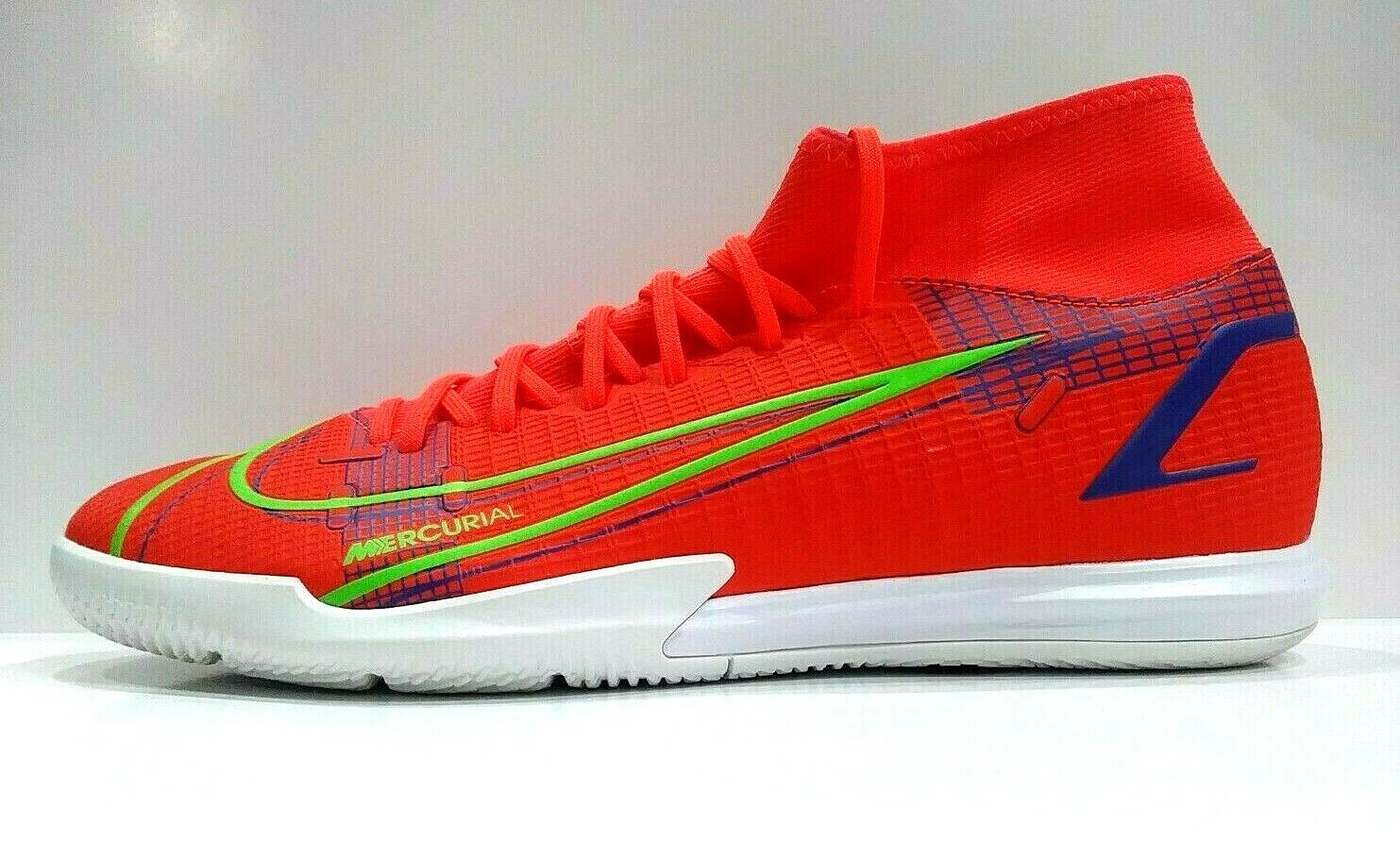 NIKE SUPERFLY 8 ACADEMY INDOOR - Red/Silver (CV0847-600)