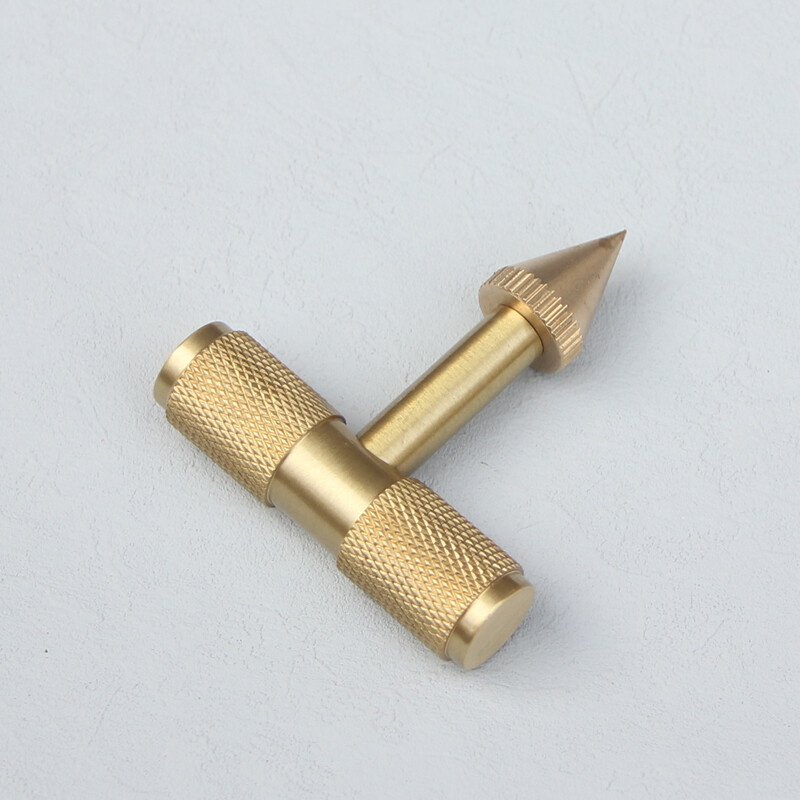Tactical Brass Cool Stick Small T-Type Outdoor Pocket Tool Multi Tool EDC