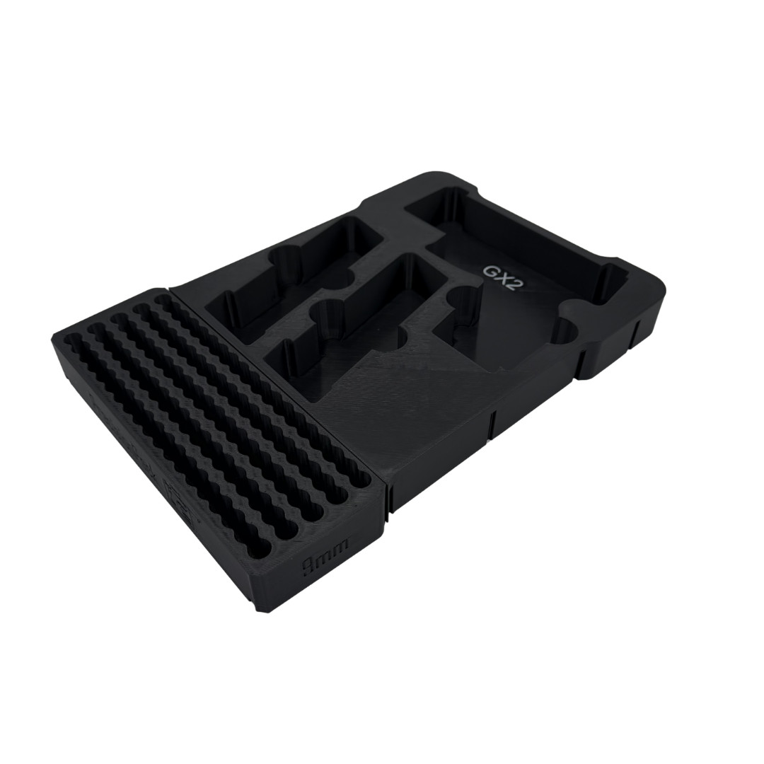 Taurus GX2 Insert for Milwaukee Packout – Holds 2 Mags + 95 Rounds