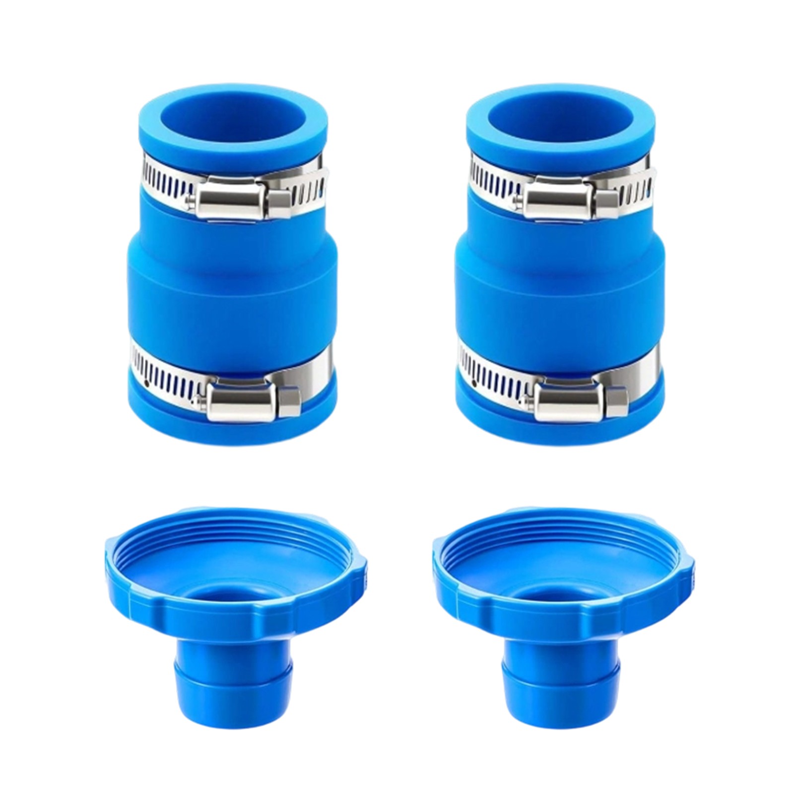 2 Pack Pool Vacuum Hose Adapter Pool Skimmer Hose Connector Kit Swimming Pools