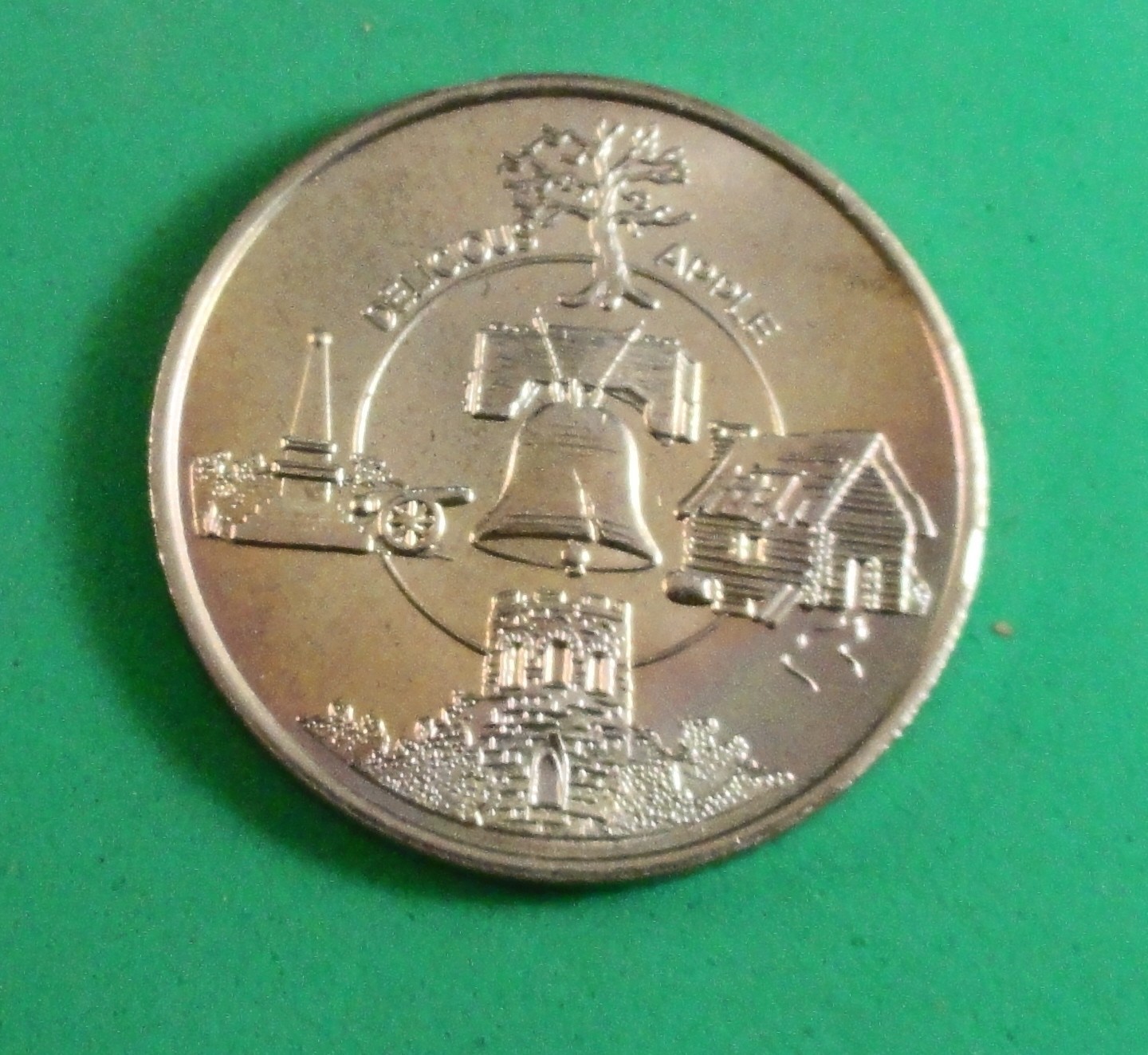MEDAL: MADISON COUNTY, IOWA - 1776 BICENTENNIAL 1976