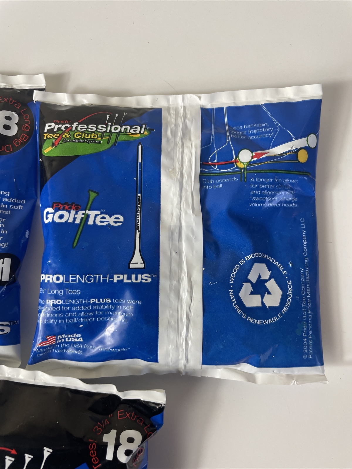 Pride Professional Tee System 54 Count, 3-1/4 inch 3 Packs