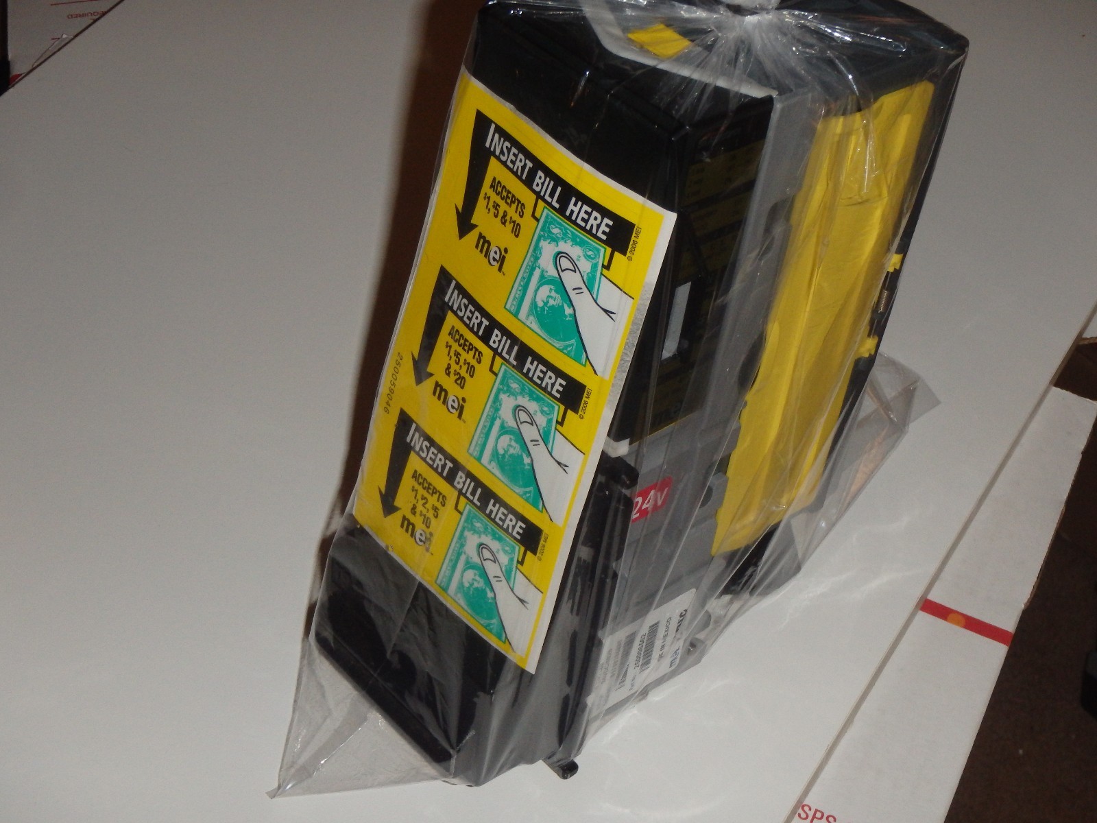 MARS MEI VN2702-U5, validator take $1,5.10&20 FULLY REFURBISHED