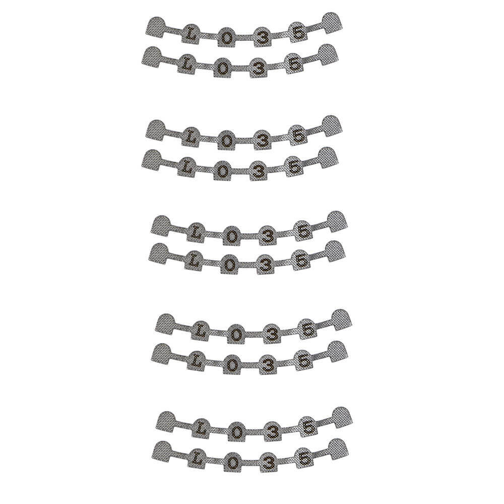 Orthodontic Lingual Retainer Splints Size L 35# - 5-Pack for Bonding