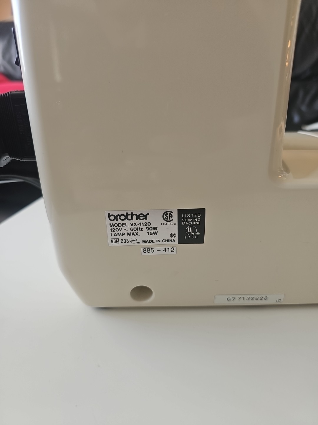 Brother VX-1120 SEWING MACHINE TESTED WORKS RESTORED READ DESCRIPTION PLEASE