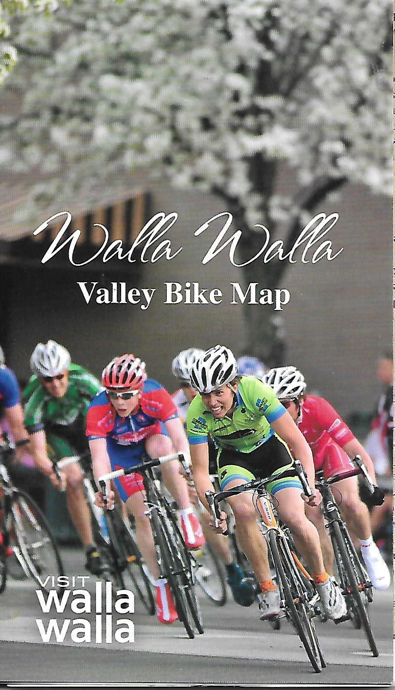 Map of Cycling the Walla Walla Valley, Washington