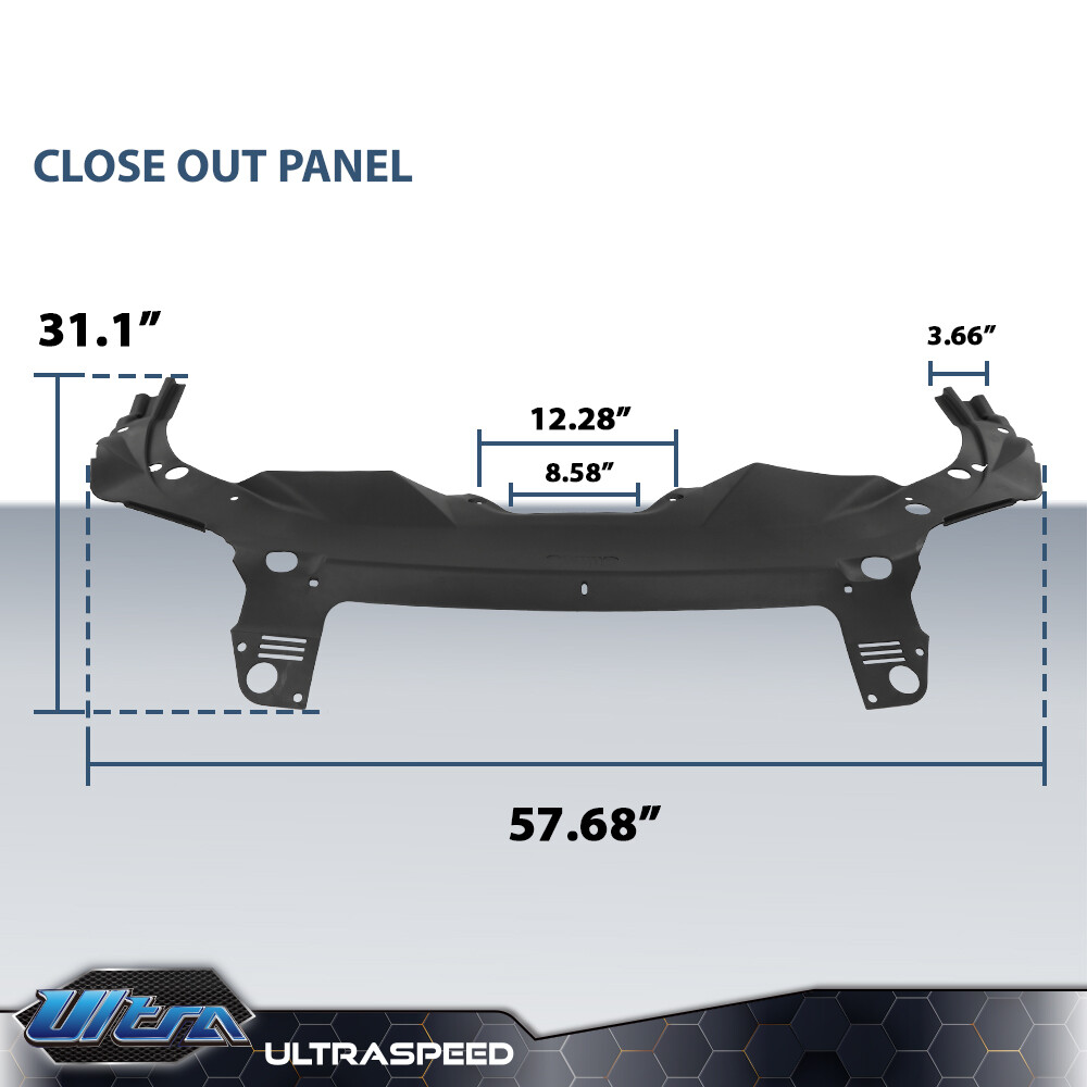 Fit For 2019 2020 Jeep Cherokee Front Close Out Panel Sight Sield 68286821AD