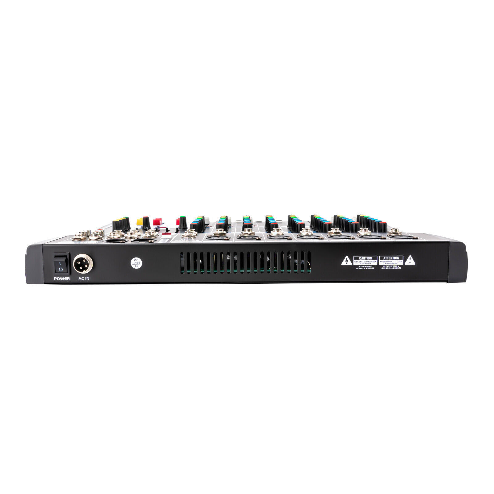 8 Channel Professional Bluetooth Live Studio Audio Mixer USB Mixing Console SALE