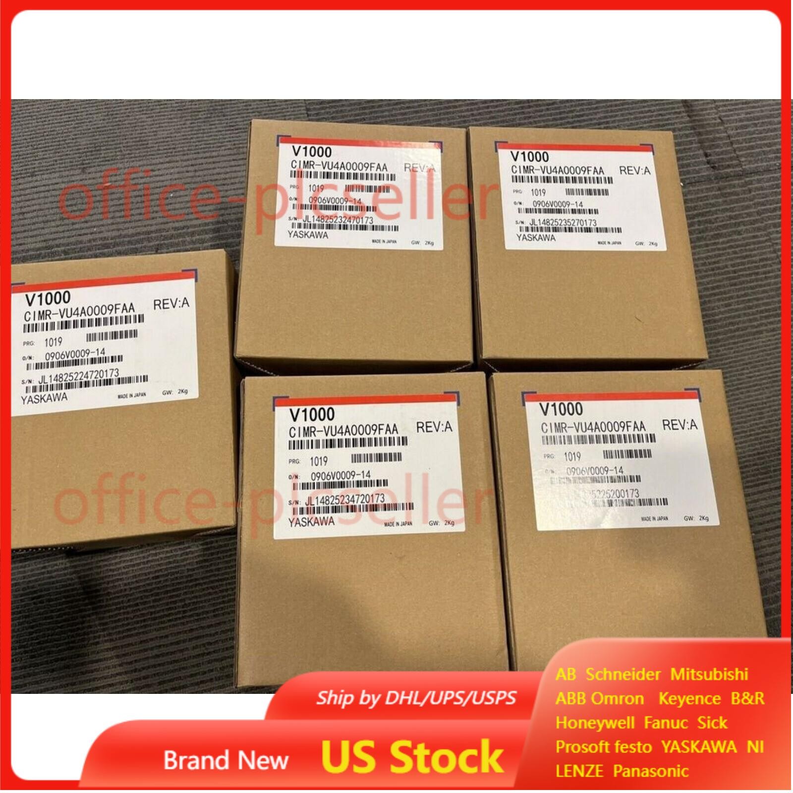 One Yaskawa Inverter CIMR-VU4A0009FAA New In Box Fast Shipping