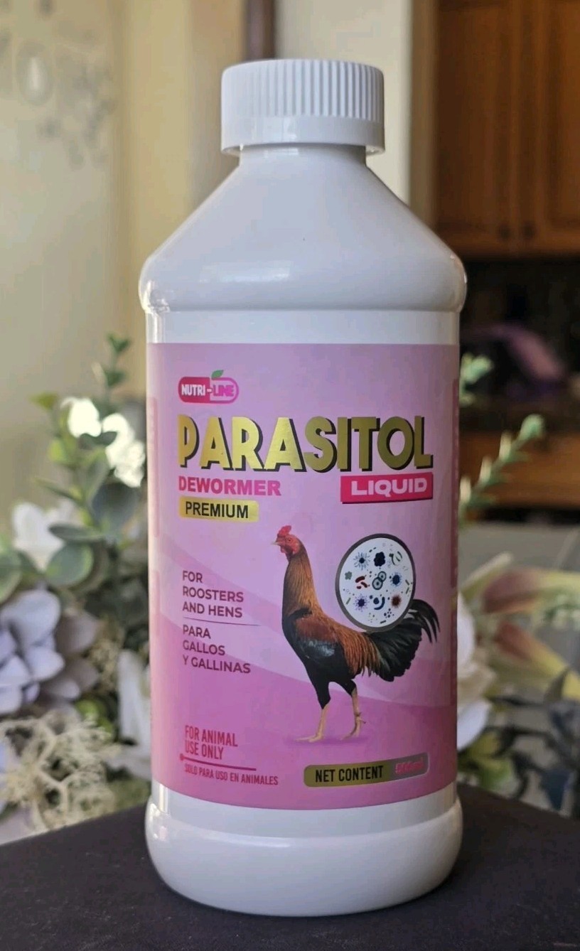Parasitol Desparasitante Líquido Para Gallos Poultry Liquid Dewormer For Rooster