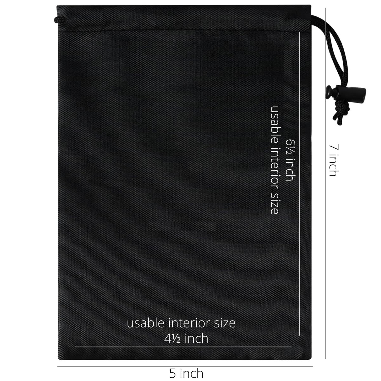 PALTERWEAR Drawstring Bag with Toggle - Nylon Cinch and Ditty Pouch - Six Pac...