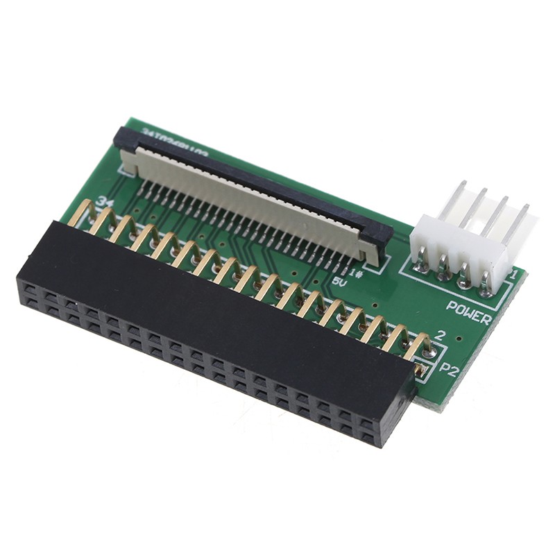 34Pin floppy interface to 26pin FFC FPC flat cable adapter PCB converter b-cx