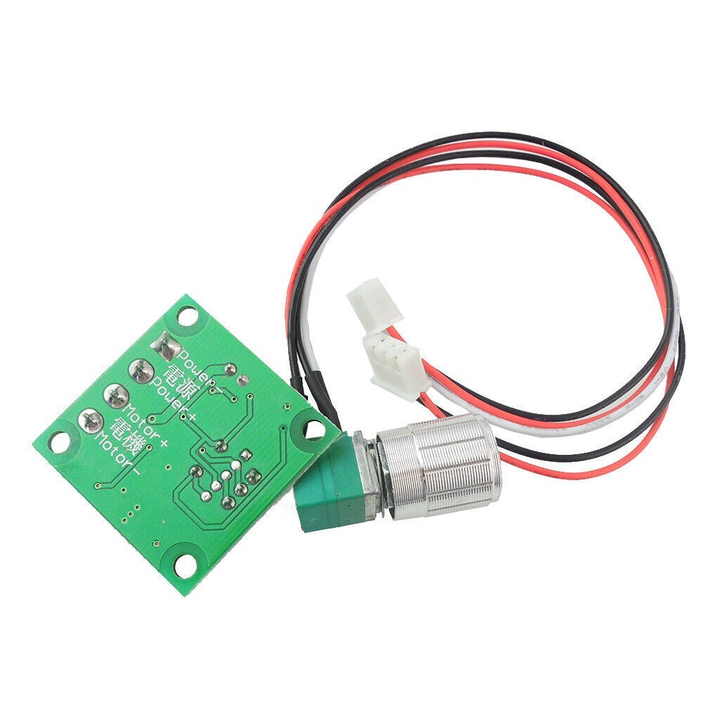 2X 6V 12V 2A 30W DC Motor Speed Controller PWM Adjustable Variable Driver Switch