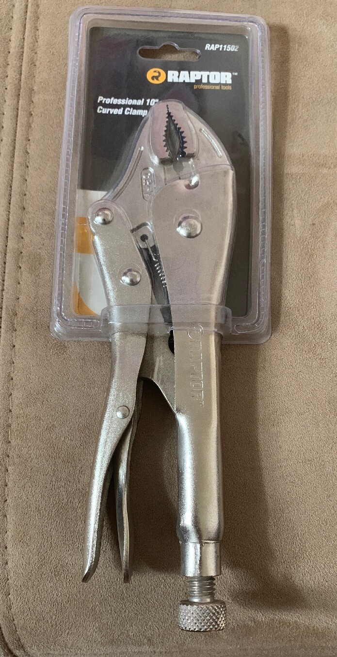 10" Curved Clamp Wrench Raptor Tools NEW