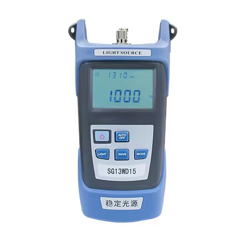 Fiber Optic Laser Red Light Source FTTH Fiber Tester Communication Tools Handhol