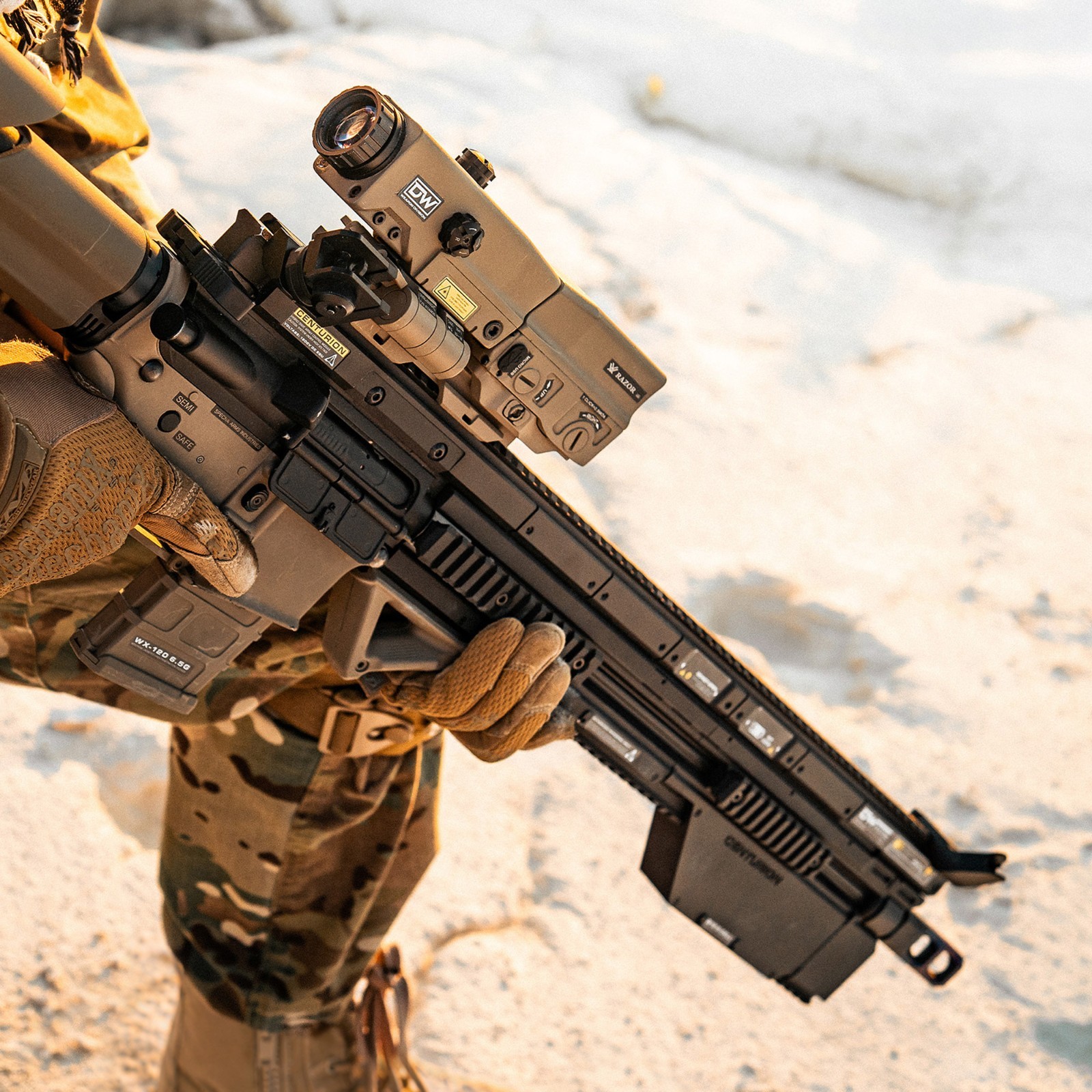 Project: Centurion AR-15 M4 Airsoft Cyberpunk Railgun Conversion Kit - Aluminum