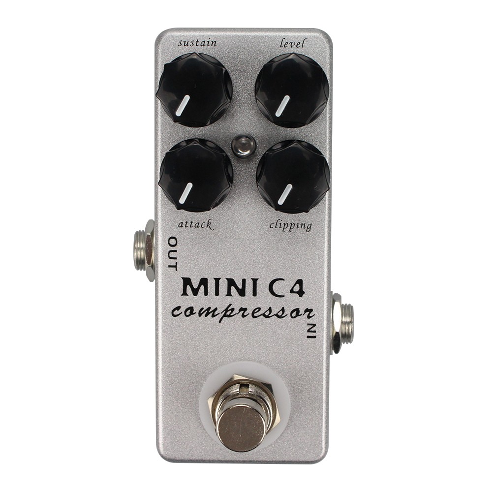 High Quality Mosky Compressor Guitar Effect Pedal Sustain Level Attack Clipping